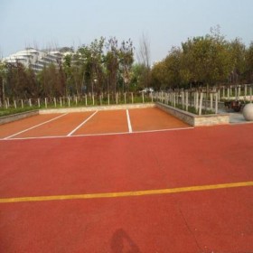 大连市 普通透水混凝土 露骨彩色透水混凝土 生态透水路面 生产商现货供应