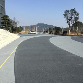 湘西 透水露骨混凝土 彩色透水混凝土道路 海绵城市透水混凝土  报价表