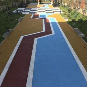濮阳市 彩色透水混凝土路 路面彩色透水混凝土 生态透水地坪 厂家口碑推荐