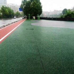 云南省 路面彩色透水混凝土 生态透水混凝土 c25透水混凝土 材料厂家批发