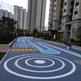 四川 生态透水混凝土 彩色透水地坪 海绵城市透水混凝土 施工单位