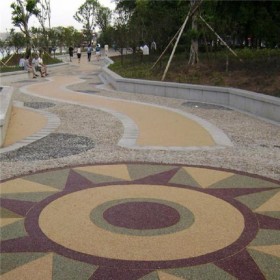 宣城市 广场彩色透水混凝土 生态透水地坪 海绵城市透水混凝土 厂家报价 量大送货上工地