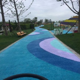 漯河市 彩色生态透水混凝土 广场彩色透水混凝土 路面彩色透水混凝土 材料厂家品质优先