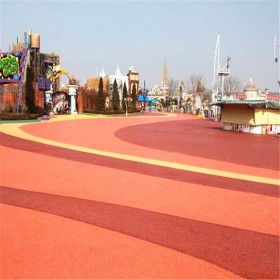 六盘水市 露骨彩色透水混凝土 花纹景观彩色混凝土 透水混凝土街道 量大送货到工地