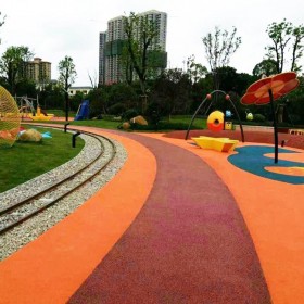 天水市 普通彩色透水混凝土 露骨彩色透水混凝土 生态透水地坪 厂家直销 现货供应