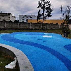 彩色透水混凝土厂家 透水地坪厂 透水地坪生产厂家