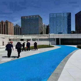 云南透水混凝土地坪 现浇透水地面 生态混凝土透水 生产企业