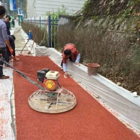 透水砼增强剂厂家 透水地坪地面公司 透水混凝土的厂家