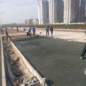 绵阳透水混凝土公司 透水地坪透水地坪厂家 生态透水地坪公司