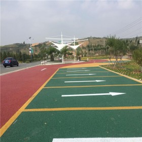 透水混凝土整体路面 透水混凝土园路 彩色透混凝土罩面剂 透水混凝土料厂家