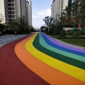 高透水混凝土 彩色强固透水混凝土 园林道路彩色混凝土 报价清单