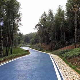 混凝土透水路面 学校透水地坪 透水混泥土胶水 生产厂家