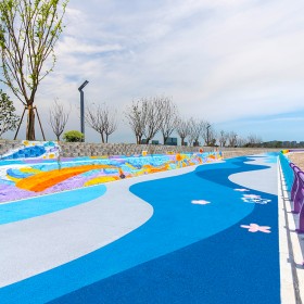 六盘水市 混凝土透水步道 景观透水地坪 透水道路彩色 生产企业
