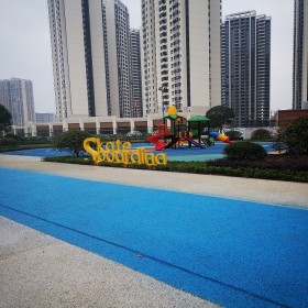 绵阳市 透水砼地面 高强透水混凝土 透水地坪彩色路面 配比图