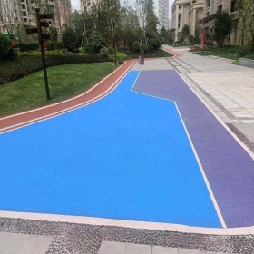 遵义市 透水绿化道 c20透水混凝土 艺术透水地坪 口碑厂家出售