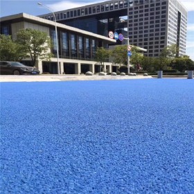 渭南市 专业透水混凝土 彩色透水砼 生态混凝土透水 材料配合比