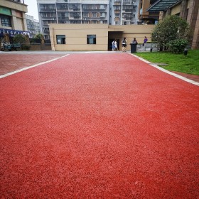 汉中市 彩色混凝土罩面剂 彩色混凝土地坪 室外透水路面 原材料厂家