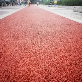 临夏市 c25彩色混凝土 彩色耐磨混凝土 操场透水混凝土 工程报价