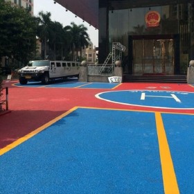 玉溪市 彩色混凝土街道 专业透水地坪公司 透水路面铺装 施工单位