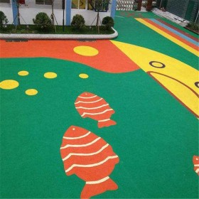 普洱市 彩色混凝土路面 广场透水地坪 透水砼原材料 配比图