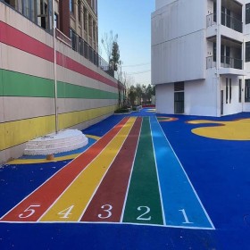 武胜县 人行道透水地坪 透水混凝土场地 透水地坪加强剂 配比图