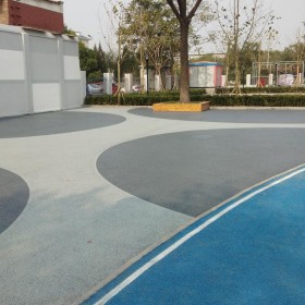 白银市 透水混凝土 透水道路彩色 透水地坪粘接剂 材料批发