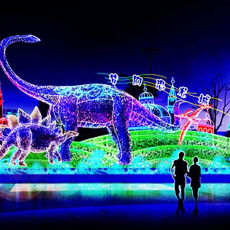 自贡灯会彩灯亮化城市 圣诞节户外景观装饰led灯 可定制