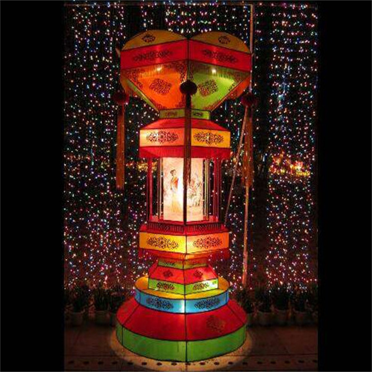 立式挂式古典节日春节年年有余宫灯灯展 自贡彩灯