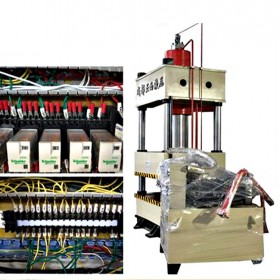贵阳立式四柱三板液压机 压力山大315T马桶盖成型专用液压机