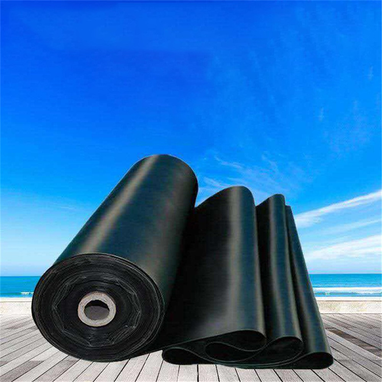 黑色防渗膜生产 HDPE土工膜1.5mm现货销售