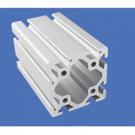 铝型材工业铝型材流水线铝合金框架银白氧化欧标重型型材8080W