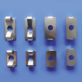 工业铝型材隐藏式内连接件30/40/45欧标国标弹性扣件防松抗震配件
