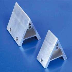 工业铝型材45度角件铝合金紧固连接件角铝4040系列铝连接件角铁