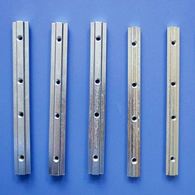 工业铝型材专用组件铝合金配件槽条连接件不锈钢一字连接件30 40
