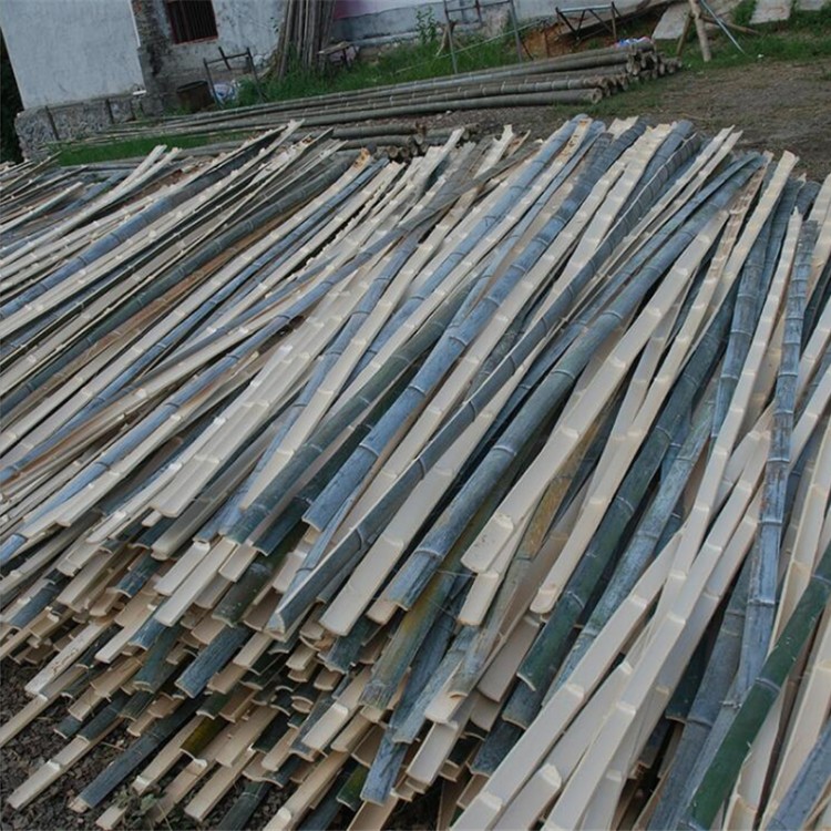 长期批发各种规格的大棚竹竿 陕西菜架竹 竹片 竹稍 大毛竹可定制量大从优