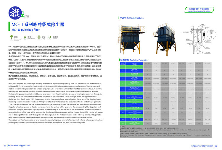 125中智旗云产品图册新  脉冲袋式除尘器